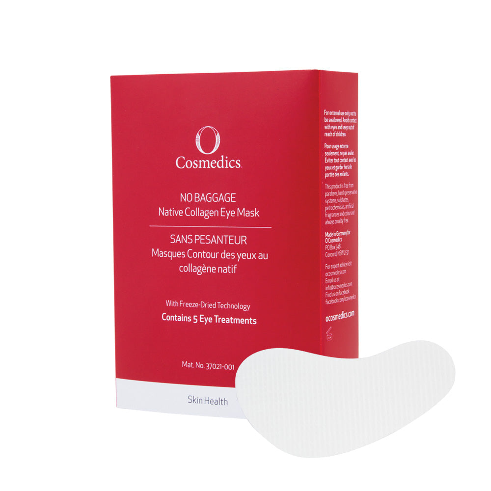 O Cosmedics No Baggage Native Collagen Eye Mask (5 Eye Treatments)